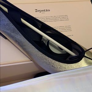 Repetto gold ballerina Flats